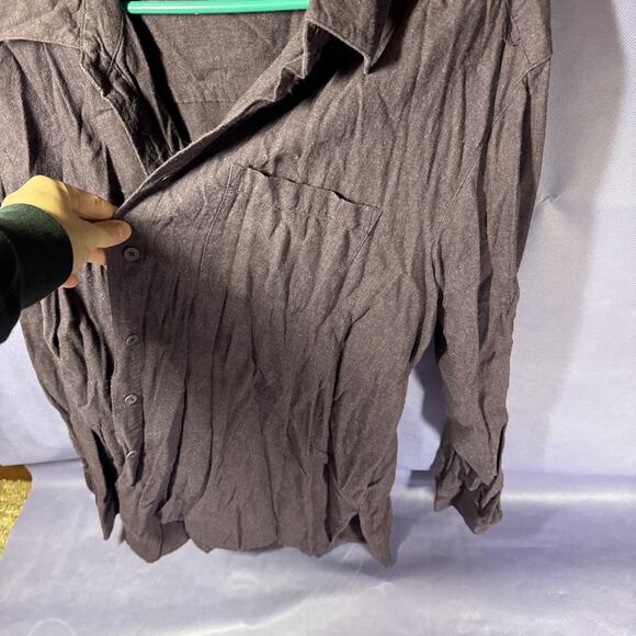 Cherokee Women’s Plaid Flannel Shirt Plus Size 22-24W Cotton Cottage Country V3 - Picture 3 of 5